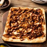 Flat BBQ Pork Pza