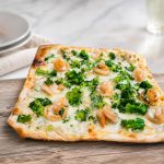 Flat Shrimp N Garlic Pza